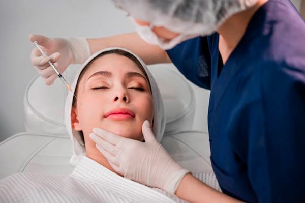 Before and after Marionette Line Botox NYC results