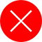 x round icon